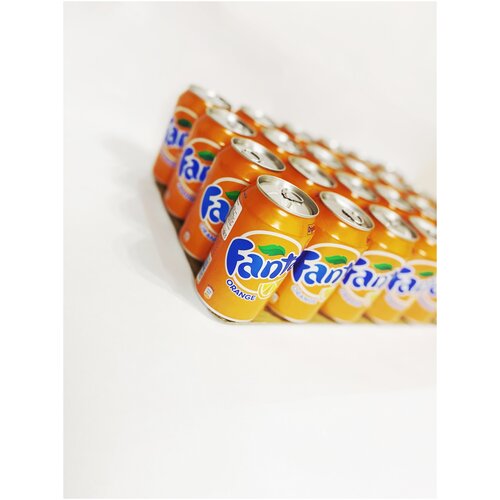 Газированный напиток Fanta Original (производство р. Иран), 0.33 л, 24 шт.
