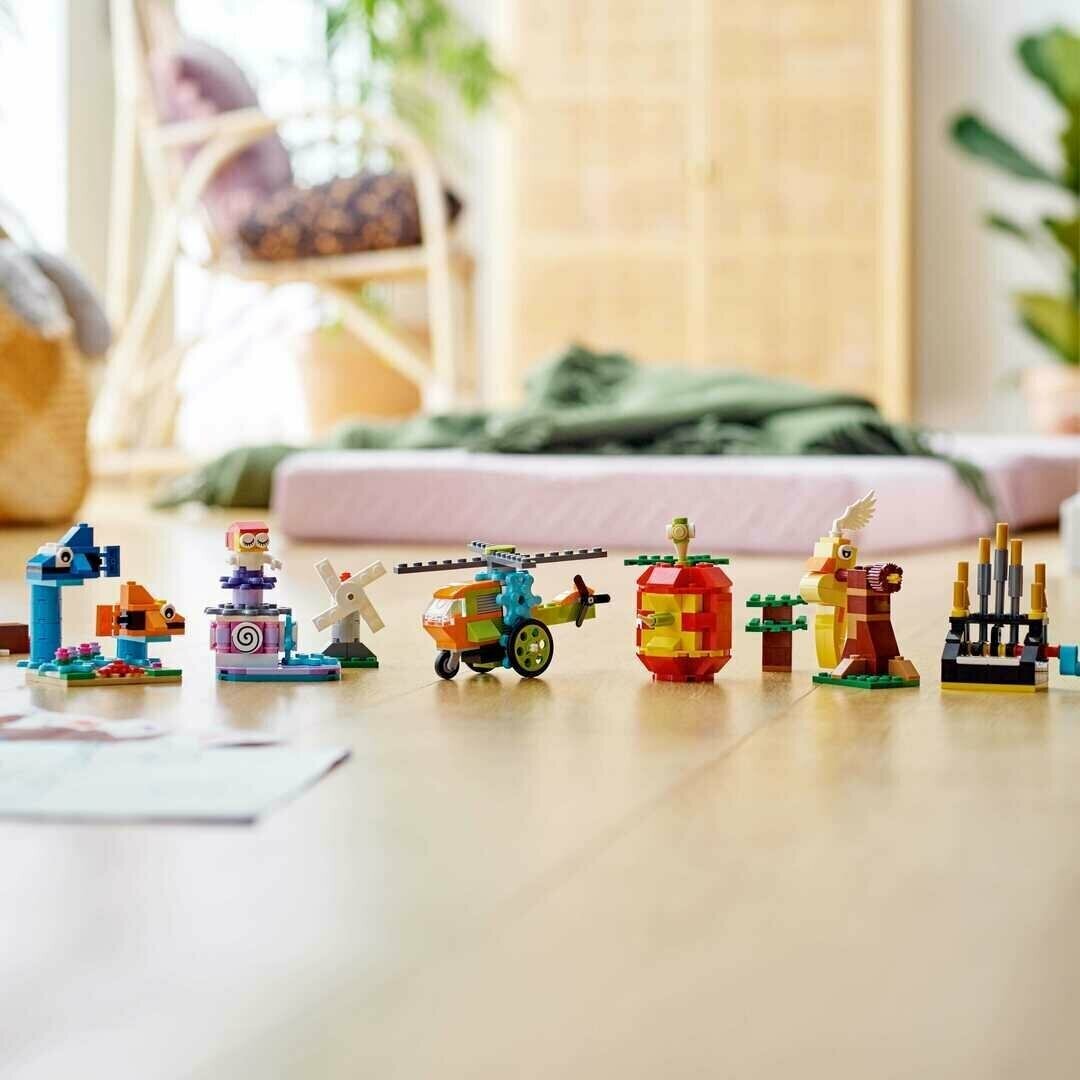 Конструктор LEGO Classic 11019 "Кубики и функции" - фото №12