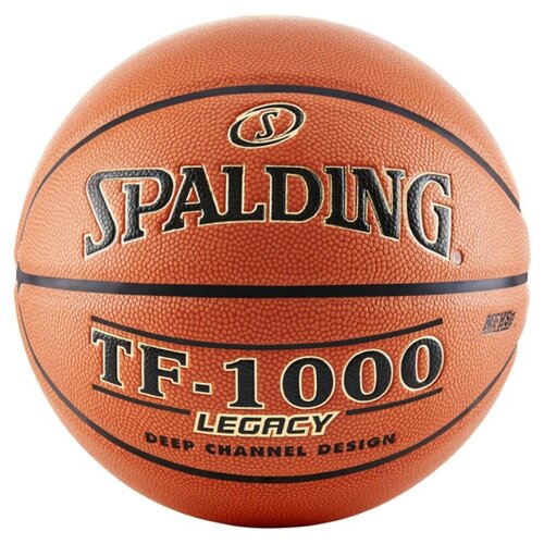 фото Баскетбольный мяч spalding tf-1000 legacy, р. 6 коричневый/черный/золотистый