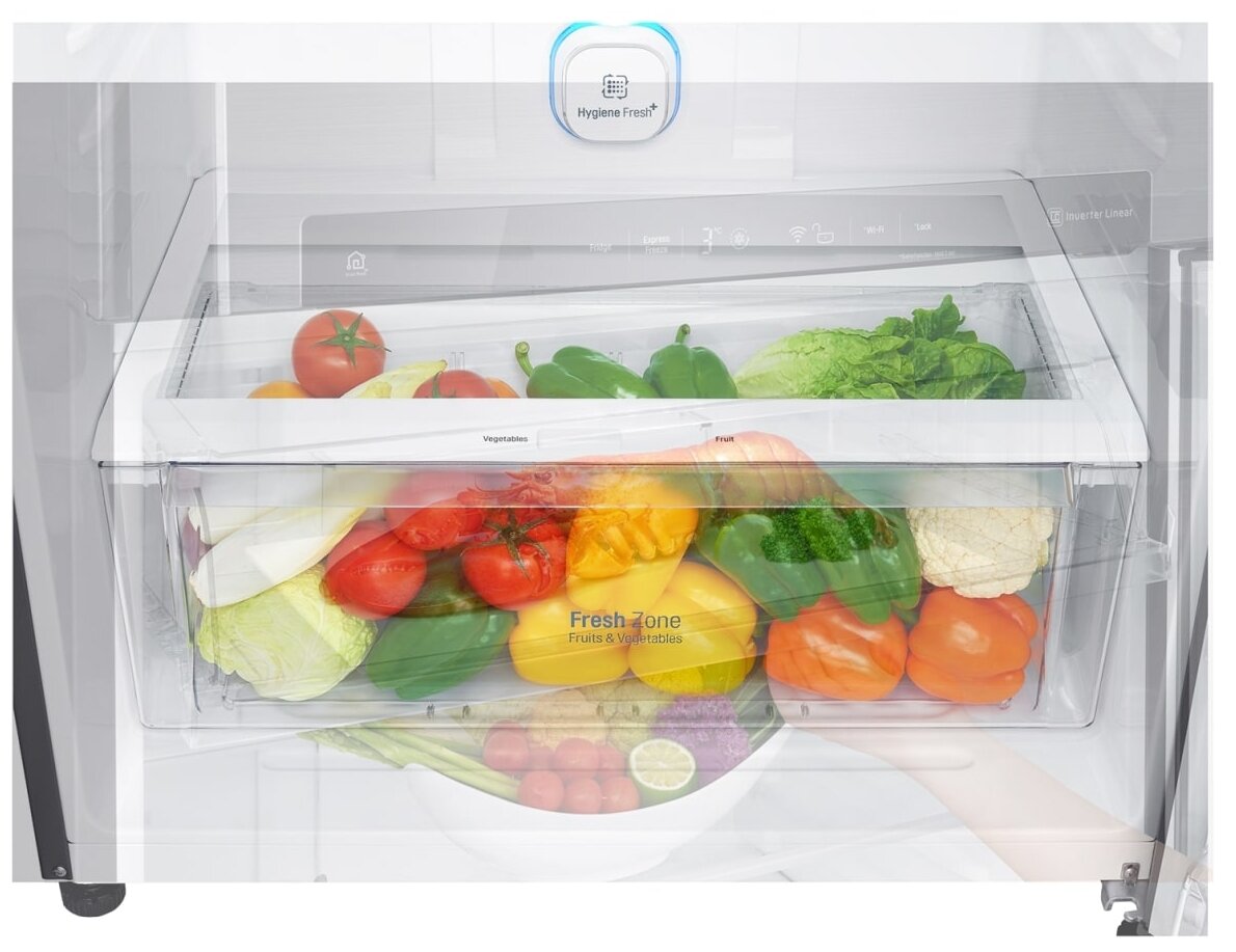 LG Холодильник LG GN-F702 HMHZ - фотография № 10