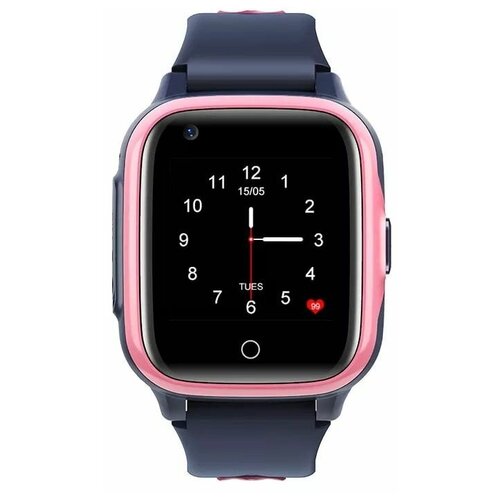 Наручные умные часы Smart Baby Watch Wonlex CT15 розовые, электроника с GPS и видеозвонком, аксессуары для детей