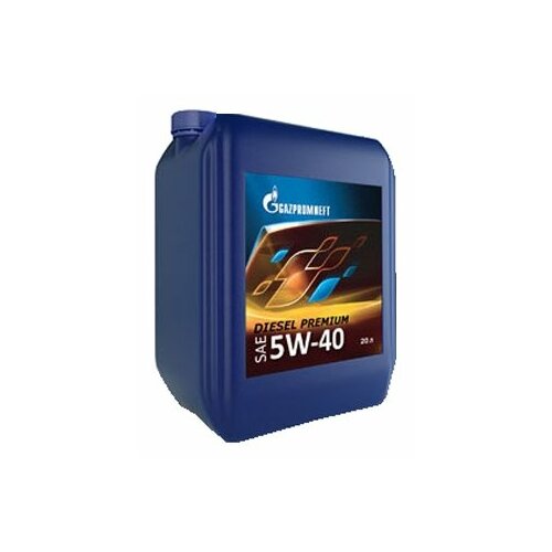 Полусинтетическое моторное масло Газпромнефть Diesel Premium 5W-40, 20 л