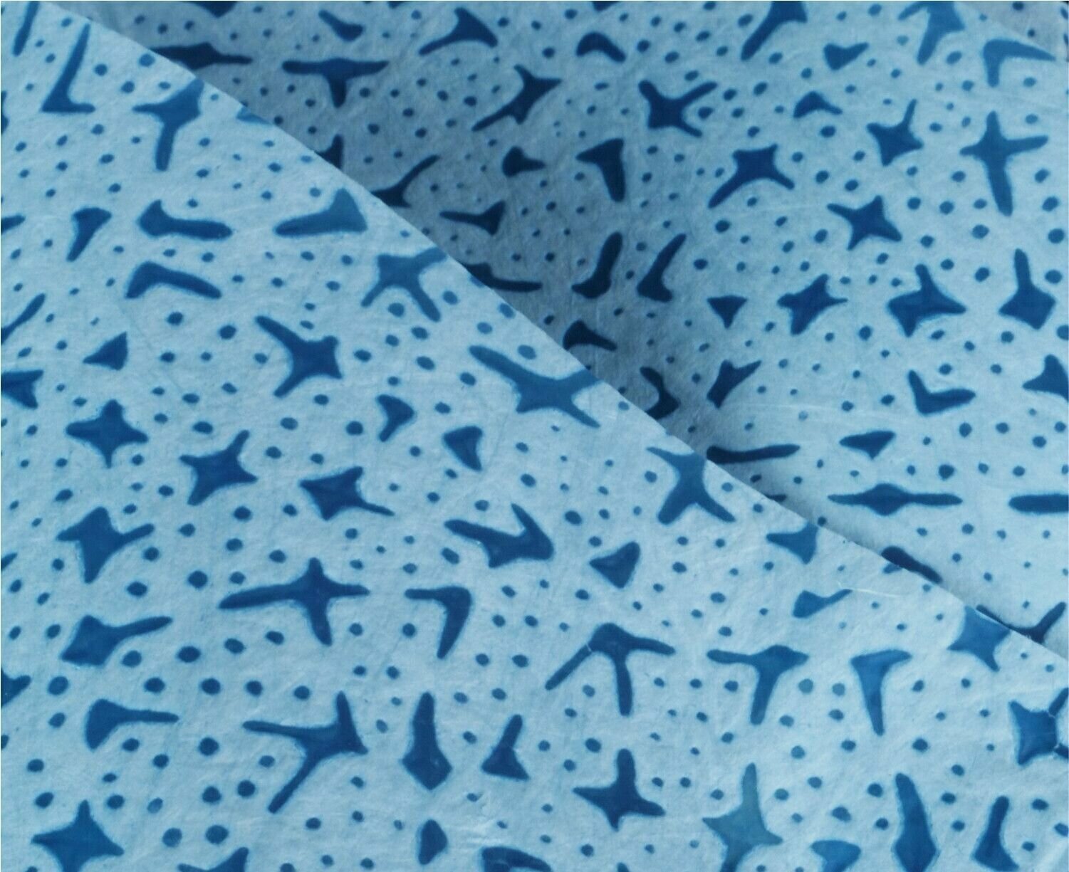 Нетканые салфетки для обезжиривания, полипропилен 32х36см, синие /10шт
