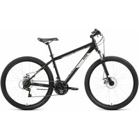 Горный (MTB) велосипед ALTAIR AL 27,5 D (2022) черный/серебристый 15" (требует финальной сборки)