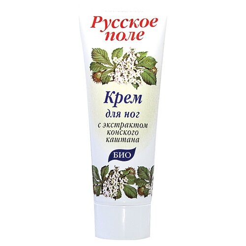 Русское Поле Крем для ног с экстрактом конского каштана 75 мл 95 г 1 уп 266₽