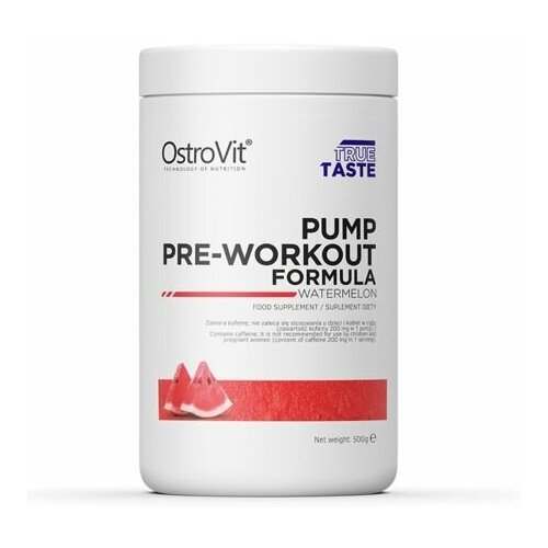 Предтренировочный комплекс OstroVit PUMP Pre-Workout Formula - 500 г. Арбуз