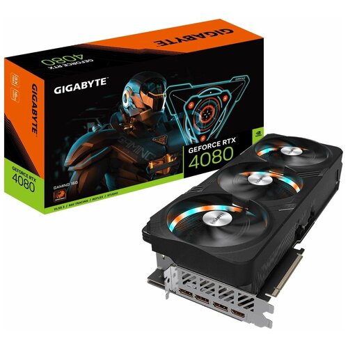 Видеокарта Gigabyte RTX4080 GAMING 16GB GDDR6X 256bit HDMI 3xDP RTL 311520 14782000₽