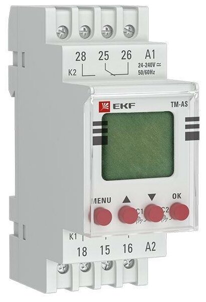 Таймер электронный астрономический TM-АS PROxima EKF tm-as (2шт. в упак.)