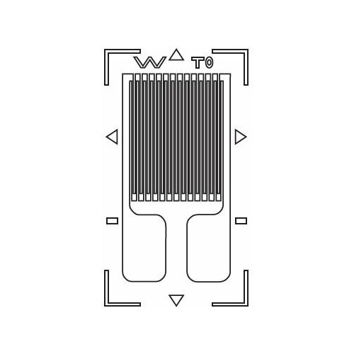 Тензорезистор BF120-3AA тензодатчик 120 Ом 3мм