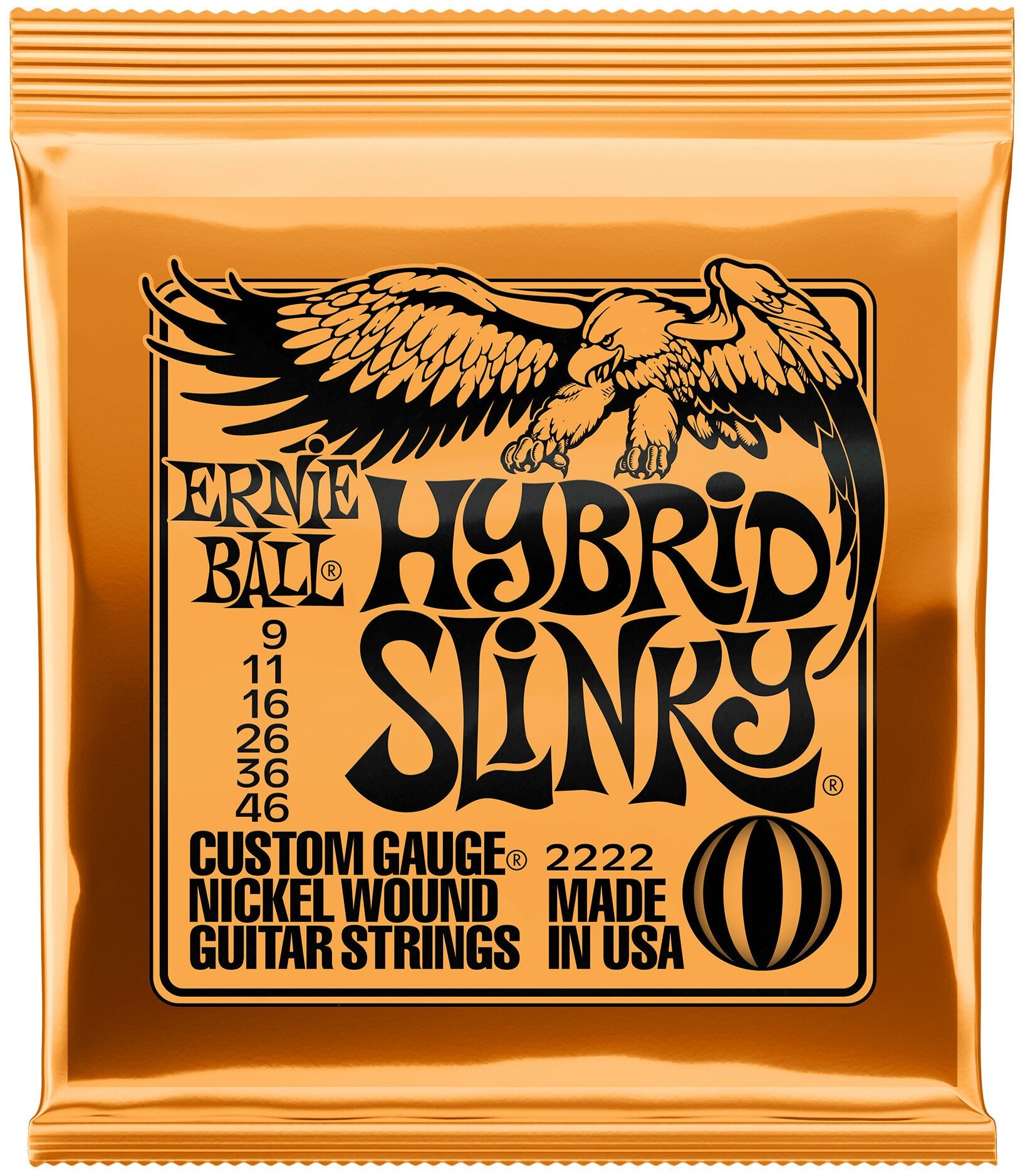 Струны для электрогитары Ernie Ball 2222 9-46