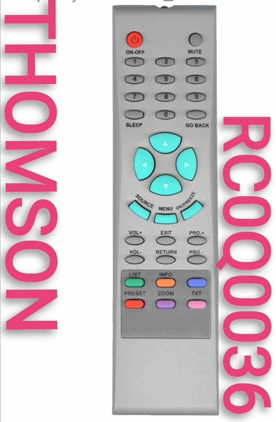 Пульт RC0Q0036 для THOMSON/томсон телевизора