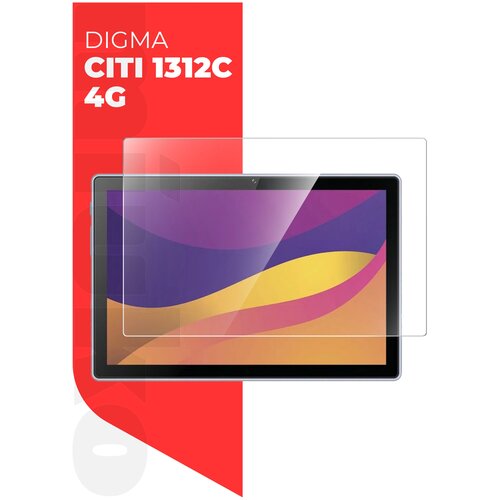 Защитное стекло на Digma CITI 1312C 10.1 на Экран, (гибридное: пленка+стекловолокно), прозрачное силиконовая клеевая основа тонкое Hybrid Glass, Miuko защитное стекло на valve steam deck стим дек на экран гибридное пленка стекловолокно прозрачное силиконовая клеевая основа hybrid glass miuko