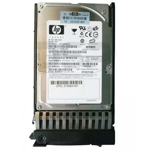 жесткий диск hp 384038 b21 146gb sas 2 5 hdd Жесткий диск HP 384038-B21 146Gb SAS 2,5 HDD