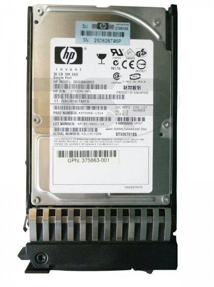 Жесткий диск HP 404784-001 36Gb SAS 2,5" HDD