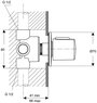 Многоходовой переключатель Ideal Standard A4657AA CERATHERM 100