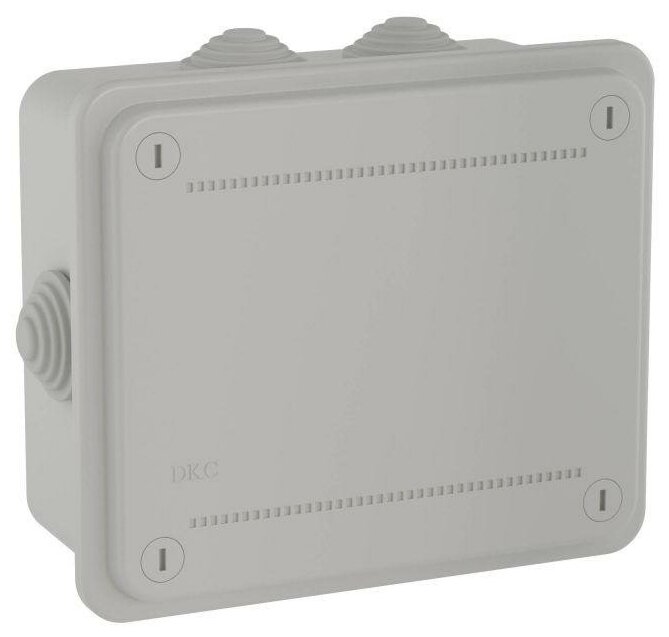 Коробка распределительная ОП 120х80х50мм IP55 6 каб. ввод DKC 53900 (1 шт.)