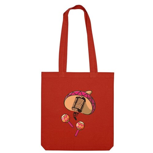 фото Сумка шоппер us basic, красный