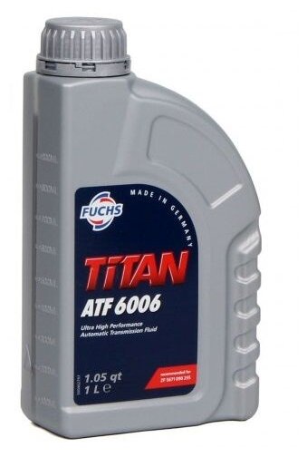 Titan Жидкость Для Акпп Atf 6006 1л FUCHS арт. 601426988