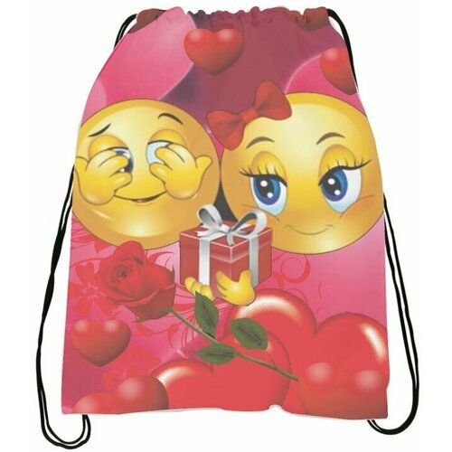 Мешок - сумка для обуви Эмодзи - Emoji № 2