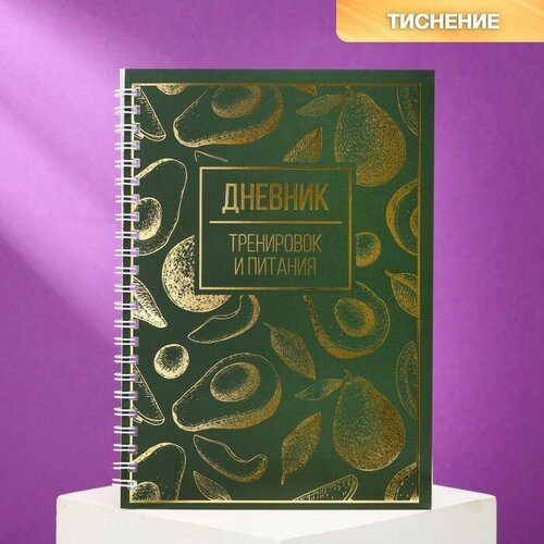 Дневник тренировок Фитнес 32 листа 48 х 21 см 197₽