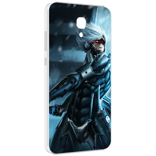 Чехол MyPads Metal Gear Rising Revengeance для Meizu M6 (M711Q) задняя-панель-накладка-бампер чехол mypads metal gear rising revengeance для meizu 15 задняя панель накладка бампер