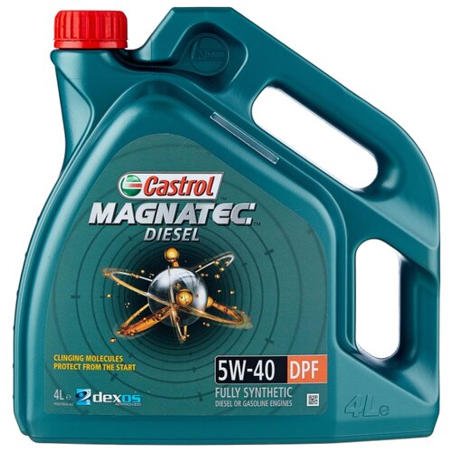 фото Моторное масло castrol magnatec diesel 5w-40 dpf 4 л