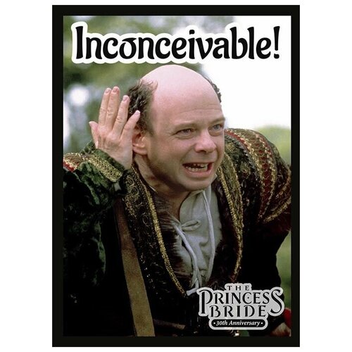 единорог Протекторы Legion Sleeves - Princess Bride: Inconcieveable - 50 штук в упаковке