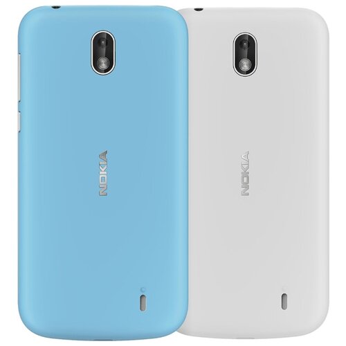 фото Задняя панель Nokia Xpress-on для Nokia 1 лазурный/серый