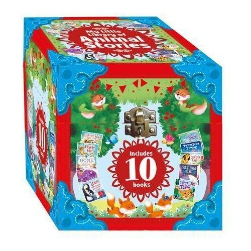 My Little Library of Animal Stories (10 mini book box set) (количество томов: 10). My Little Storytime Library