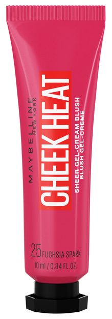 Maybelline New York Румяна Cheek Heat, 25 фуксия