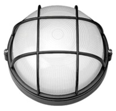 Светильник TDM НПБ1302 черный, круг с решеткой 60Вт IP54 - фотография № 6