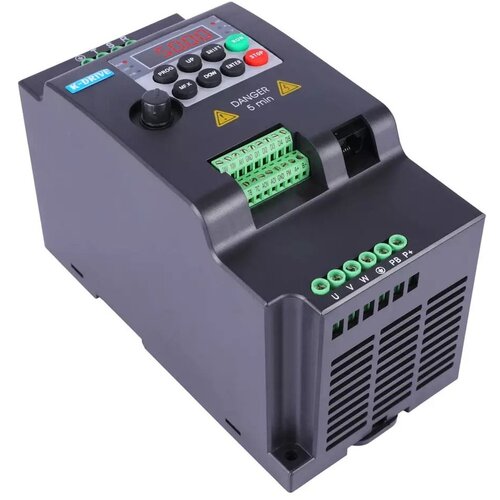 частотный преобразователь 5 5 квт 380 в трехфазный 50 60 гц векторный инвертор Частотный преобразователь 0,4 кВт 220В