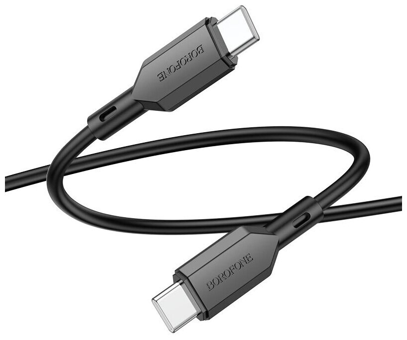 Кабель BOROFONE BX70 USB Type-C - USB Type-C PD60W 3A 1м