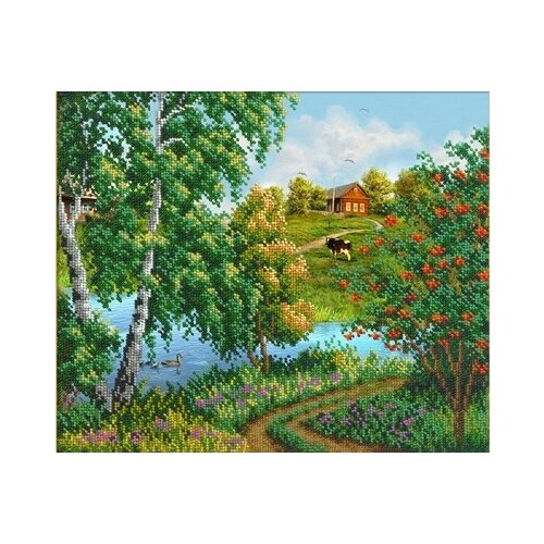 фото Набор деревенька 31,2х26 русская искусница 808