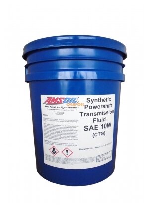 Трансмиссионное масло AMSOIL Synthetic Powershift Transmission Fluid SAE 10W (18,9л)*