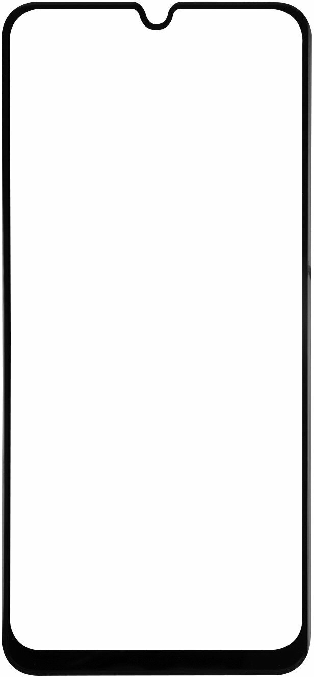 Защитный экран на смартфон Samsung Galaxy A31 /защита экрана от царапин на телефон Самсунг Гэлэкси А31/олеофобное покрытие/3 Д/закаленное стекло/на весь экран/полная проклейка/черная рамка