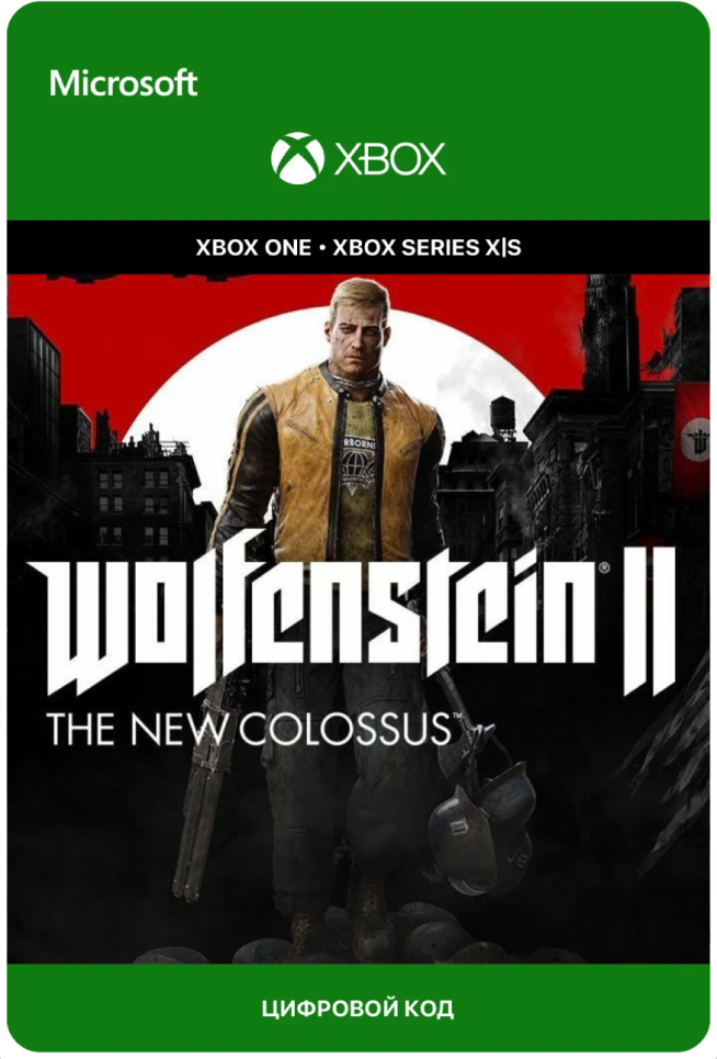 Игра Wolfenstein II: The New Colossus для Xbox One/Series X|S (Турция), русский перевод, электронный ключ