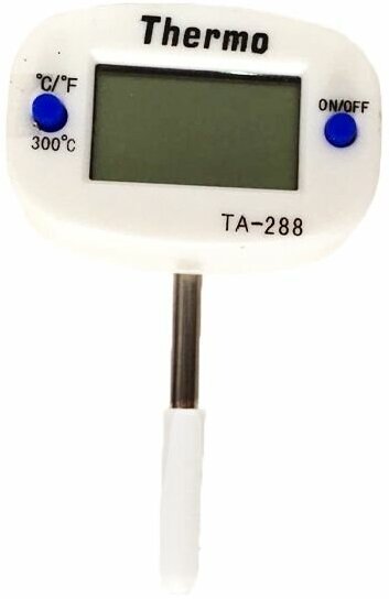 Термометр цифровой с коротким щупом (4 см) и поворотным дисплеем TA-288