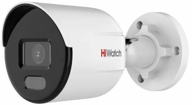 IP Камера видеонаблюдения HiWatch DS-I250L(C) (2.8 mm) 2Мп уличная со слотом под micro sd карты и встроенным микрофоном с технологией ColorVu