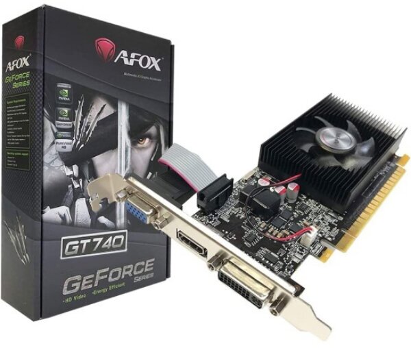 Видеокарта AFOX GT740 LP Single Fan OEM 2GB GDDR5 128Bit VGA DVI HDMI