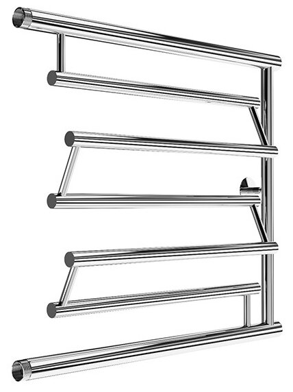 Полотенцесушитель водяной ZOX ПМ3, ПМ-образная, 600х500 мм, , хром - фото №1