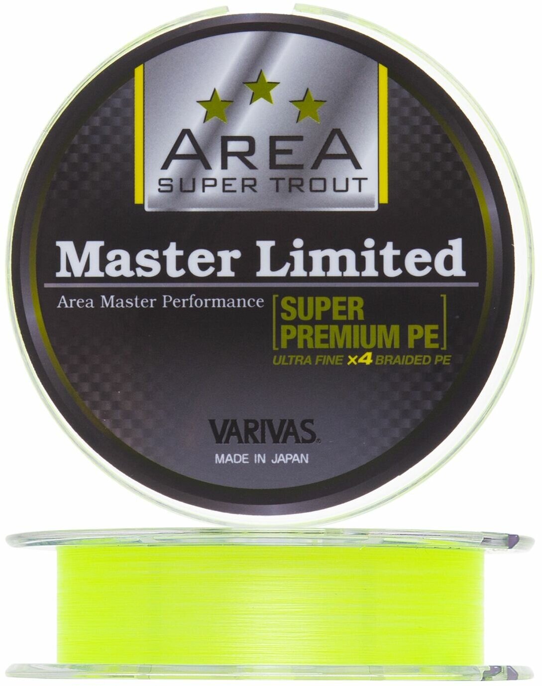 Шнур плетеный Area Super Trout Master Limited Super Premium PE X4