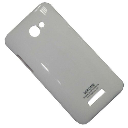 Чехол для HTC X920e (Butterfly) задняя крышка пластик лакированный SGP Case Ultra Slider <белый>