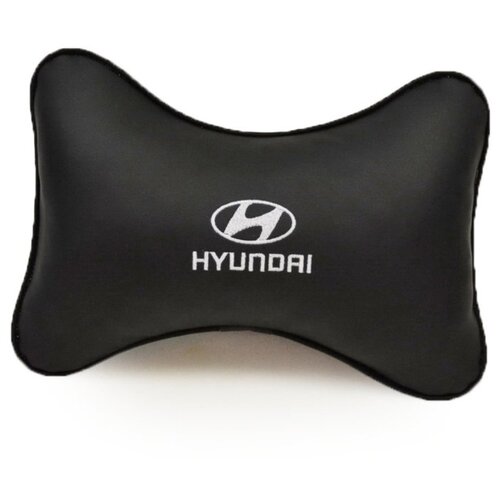 фото 37009 (м009) подушка на подголовник из экокожи hyundai auto premium