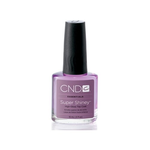 CND Верхнее покрытие Top Coat Super Shiney, прозрачный, 15 мл sofiprofi верхнее покрытие reflective top coat gold 10 мл