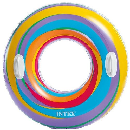 INTEX Круг для плавания «Водоворот», d=91 см, от 9 лет, цвета микс, 59256NP INTEX