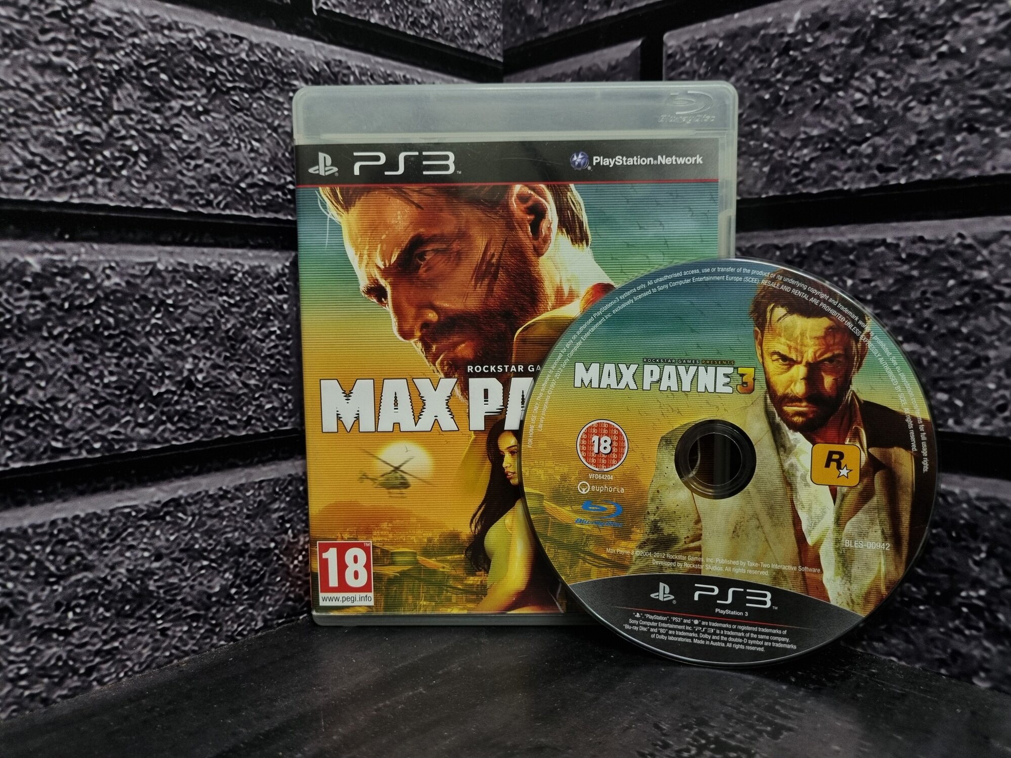 Игра для PlayStation 3 Max Payne 3 РУС СУБ Resale