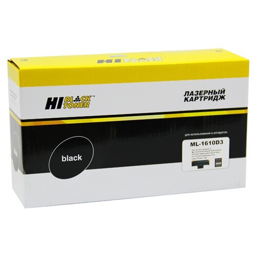 Картридж Hi-Black HB-ML-1610D3, 3000 стр, черный jc66 00810a шестерня вала выхода бумаги samsung scx 4321 4521 ml 1610 2015 2510 2570