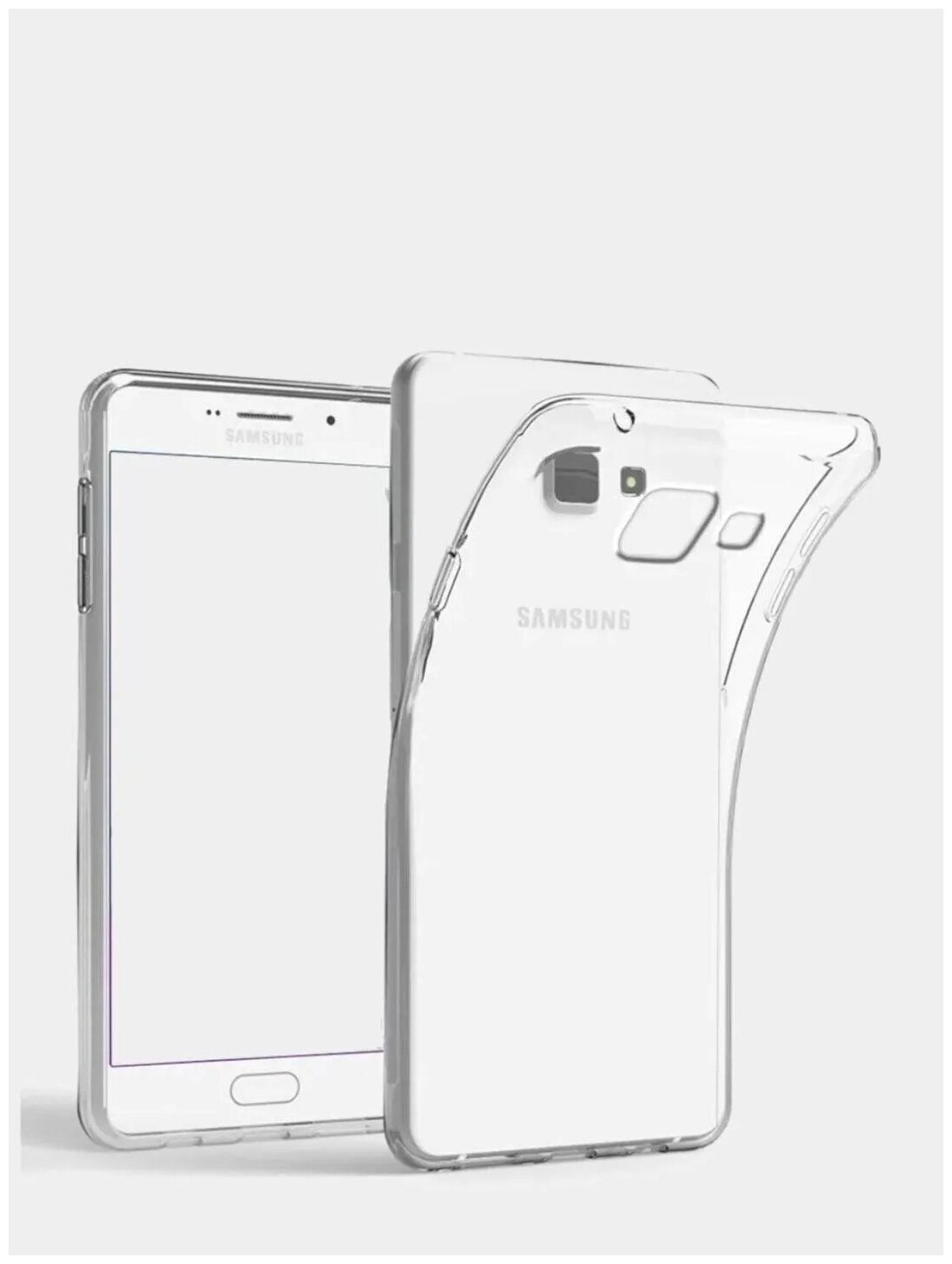 Силиконовый чехол BUYOO для Samsung Galaxy A5 2016 (прозрачный) / Самсунг Галакси А5 2016