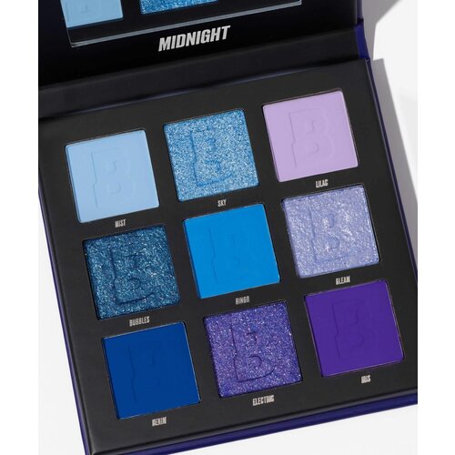 Тени для век Beauty Bay MIDNIGHT 9 colour palette тени для век beauty bay midnight 16 colour palette